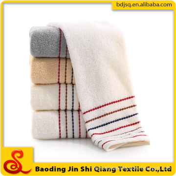 2017 hot sell 100% cotton high quality factory price embroider bath towel set